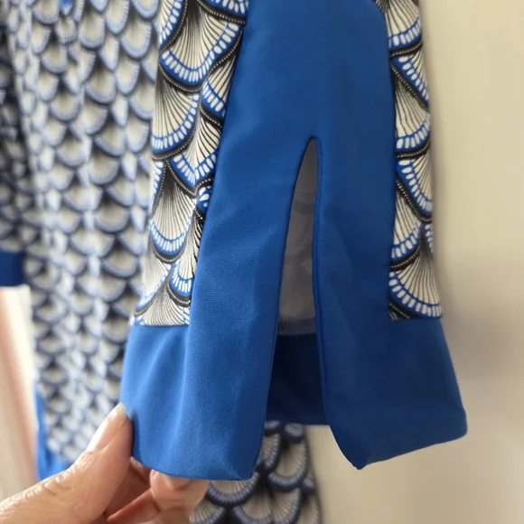 CABANA LIFE Tunic Top Blue Clamshell Large - Picture 4 of 8